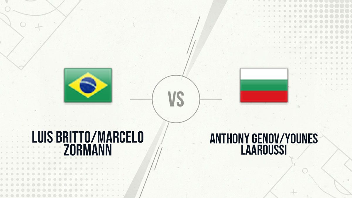 Pronostic Luis Britto/Marcelo Zormann Anthony Genov/Younes Laaroussi