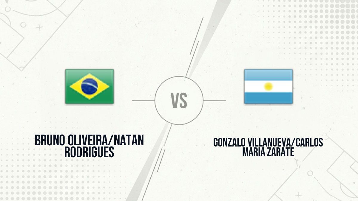Pronostic Bruno Oliveira/Natan Rodrigues Gonzalo Villanueva/Carlos Maria Zarate