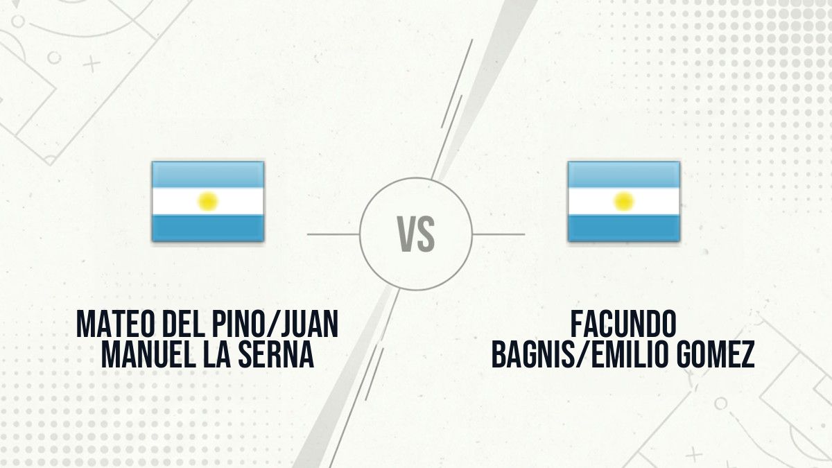 Pronostic Mateo Del Pino/Juan Manuel La Serna Facundo Bagnis/Emilio Gomez