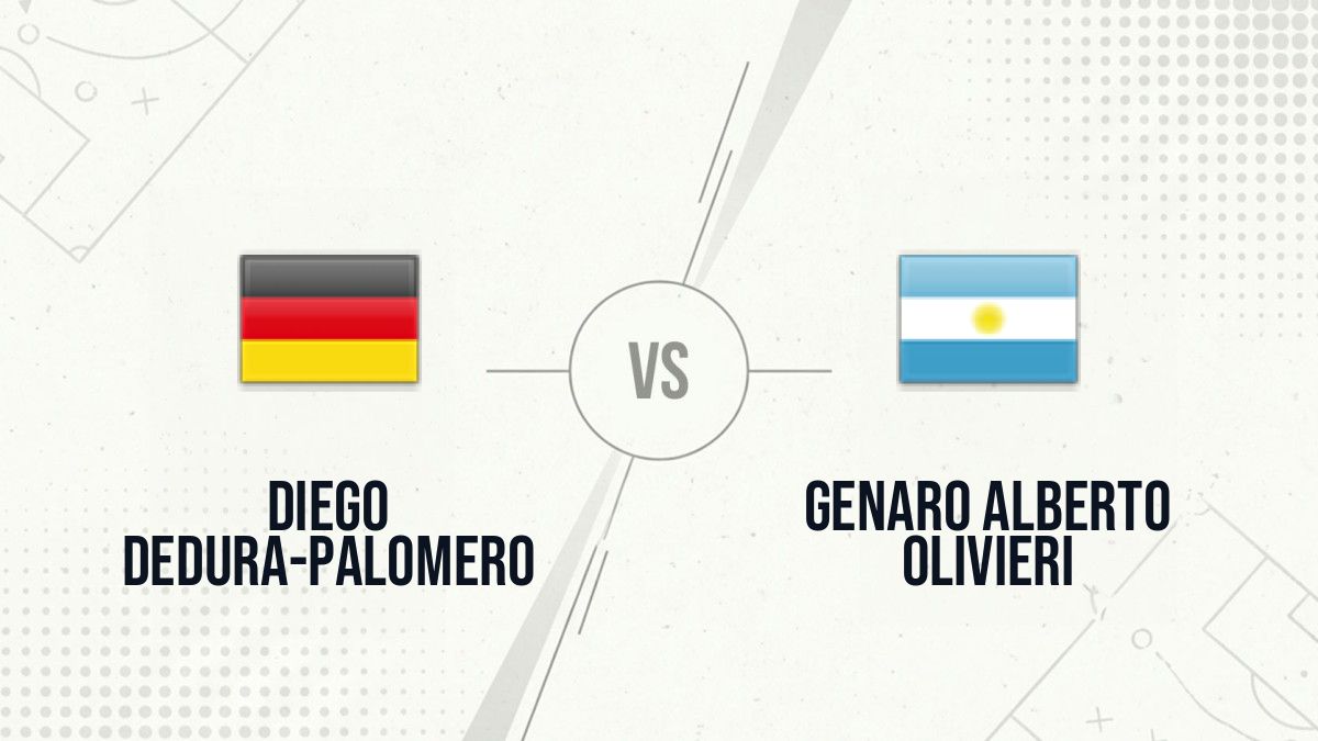Pronostic Diego Dedura-Palomero Genaro Alberto Olivieri