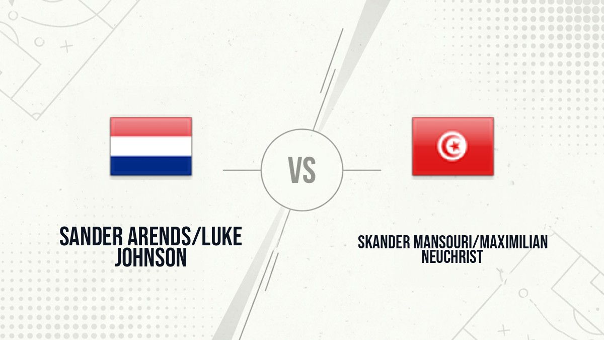 Pronostic Sander Arends/Luke Johnson Skander Mansouri/Maximilian Neuchrist