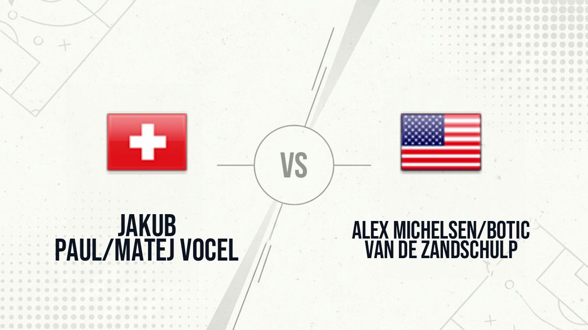 Pronostic Jakub Paul/Matej Vocel Alex Michelsen/Botic van de Zandschulp