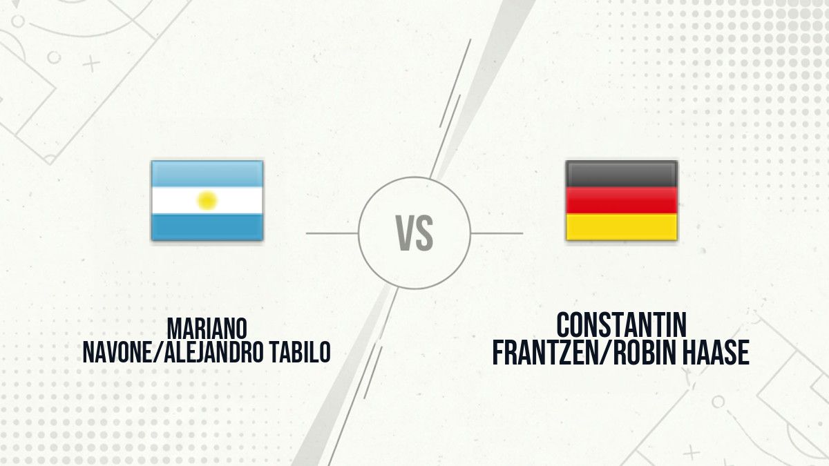 Pronostic Mariano Navone/Alejandro Tabilo Constantin Frantzen/Robin Haase