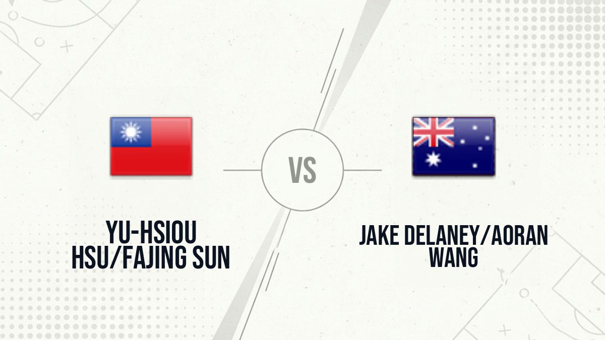Pronostic Yu-Hsiou Hsu/Fajing Sun Jake Delaney/Aoran Wang