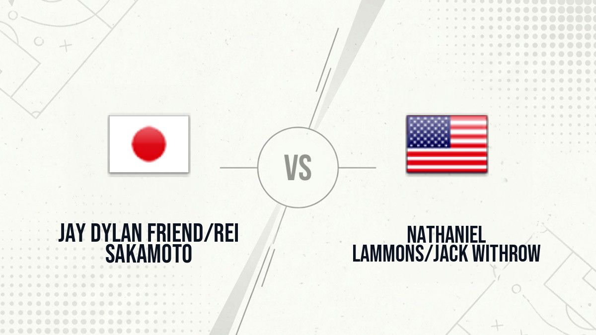 Pronostic Jay Dylan Friend/Rei Sakamoto Nathaniel Lammons/Jack Withrow
