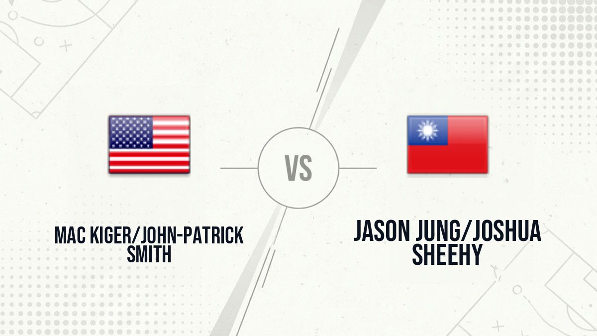 Pronostic Mac Kiger/John-Patrick Smith Jason Jung/Joshua Sheehy