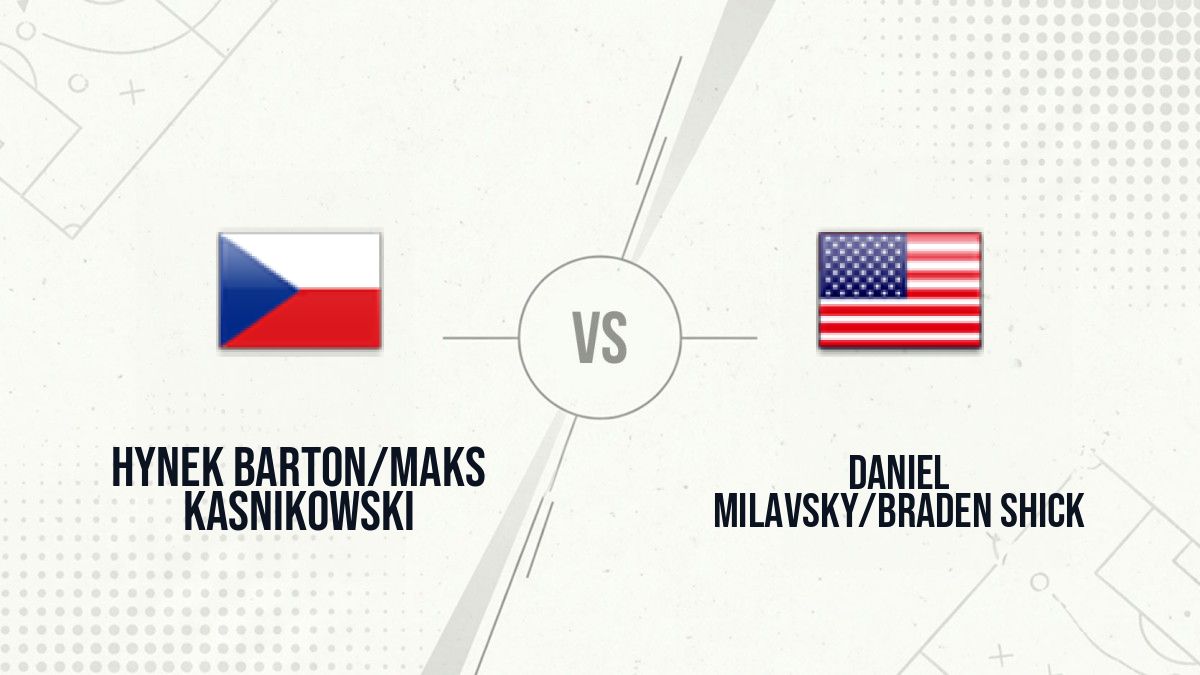 Pronostic Hynek Barton/Maks Kasnikowski Daniel Milavsky/Braden Shick