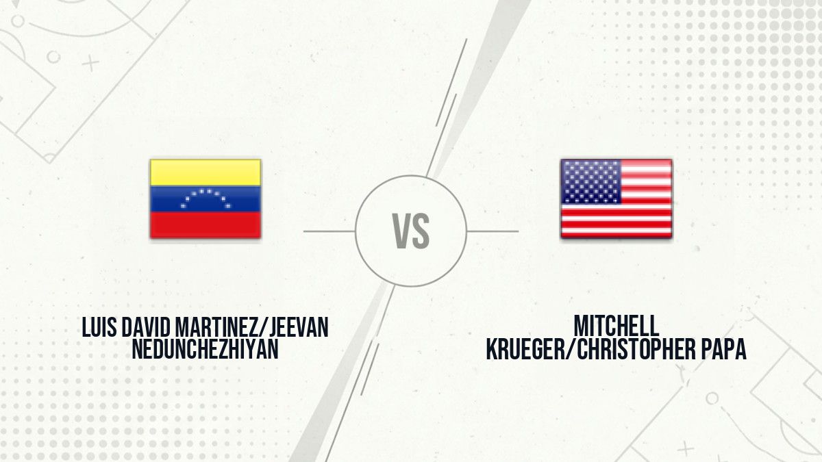 Pronostic Luis David Martinez/Jeevan Nedunchezhiyan Mitchell Krueger/Christopher Papa