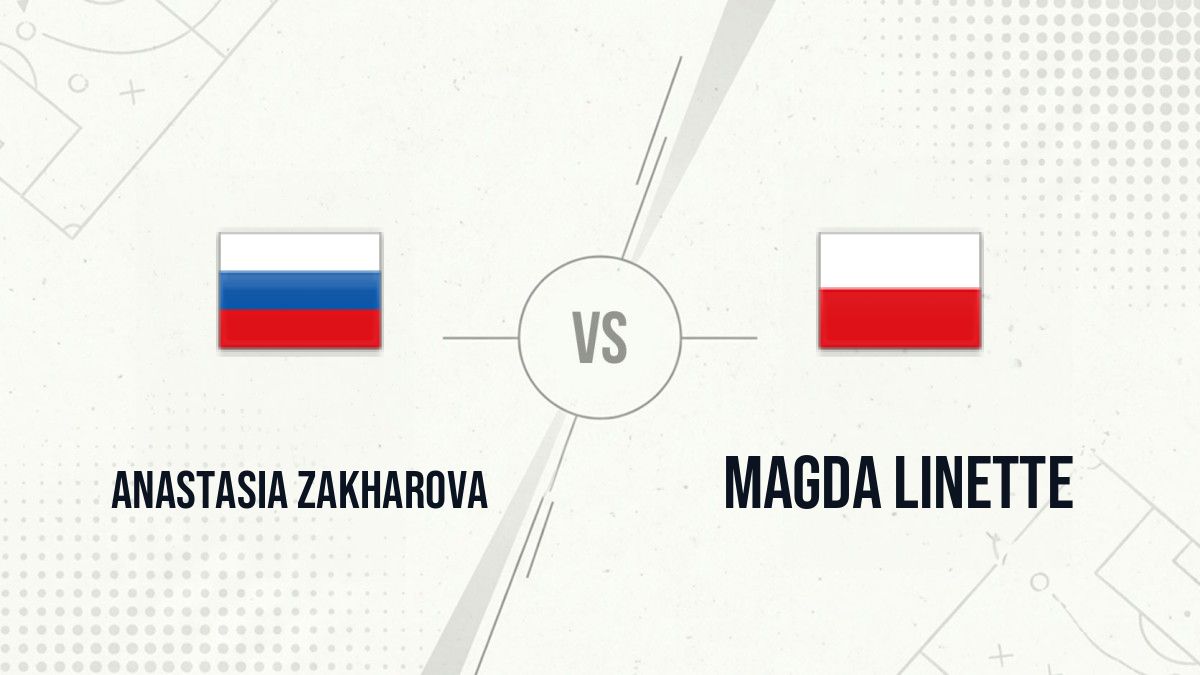 Pronostic Anastasia Zakharova Magda Linette