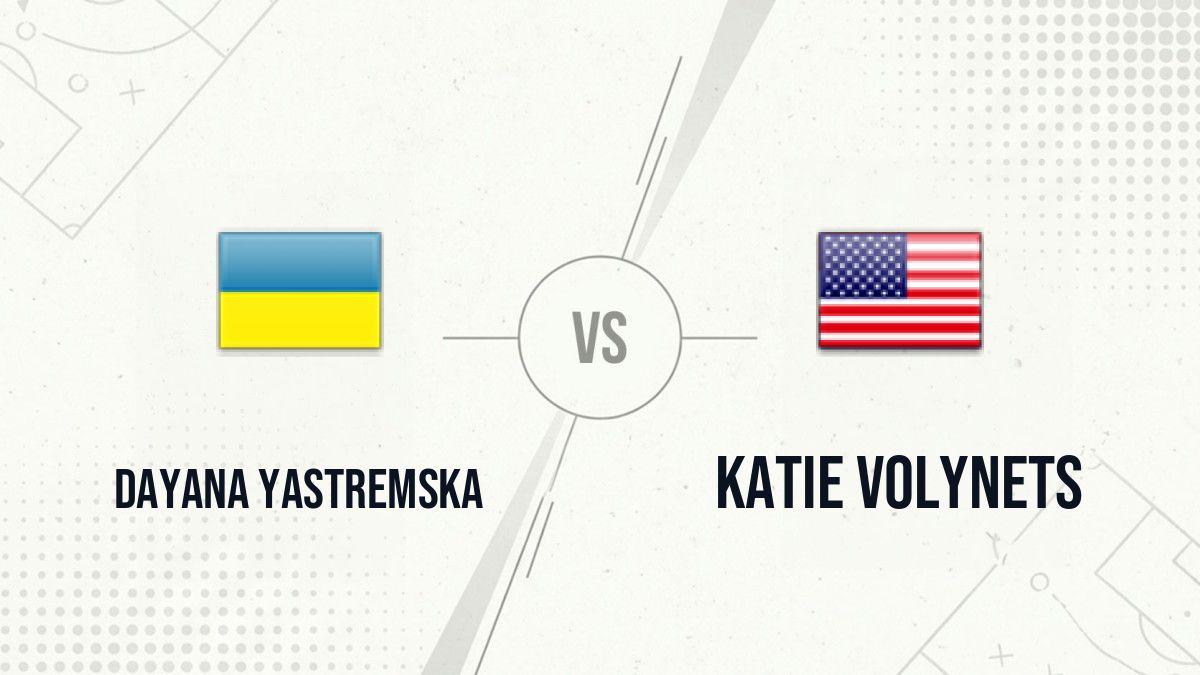 Pronostic Dayana Yastremska Katie Volynets