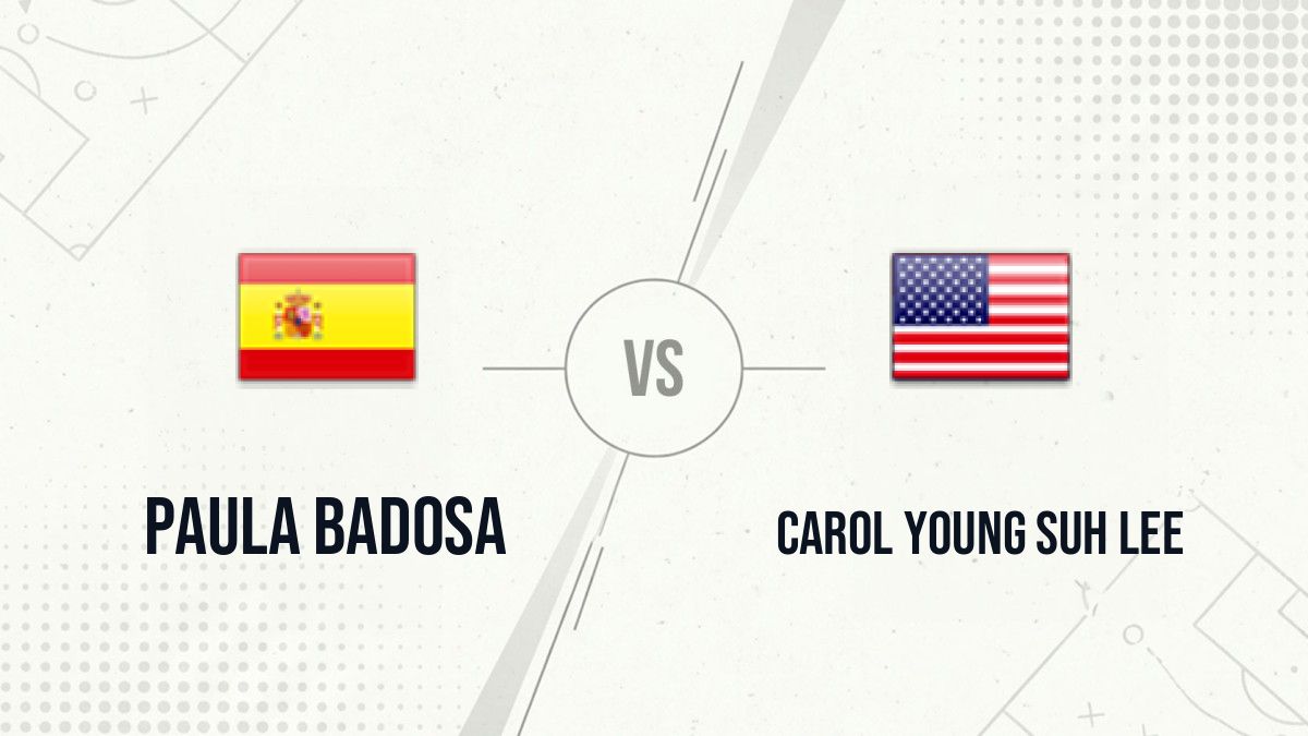 Pronostic Paula Badosa Carol Young Suh Lee