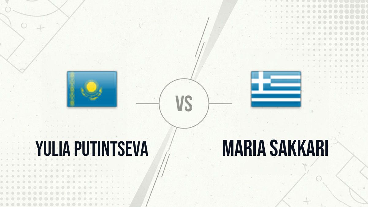 Pronostic Yulia Putintseva Maria Sakkari