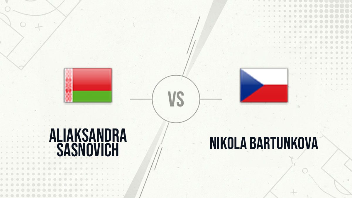 Pronostic Aliaksandra Sasnovich Nikola Bartunkova