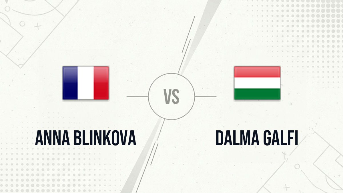 Pronostic Anna Blinkova Dalma Galfi
