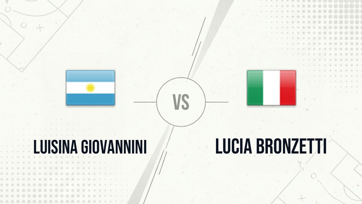 Pronostic Luisina Giovannini Lucia Bronzetti