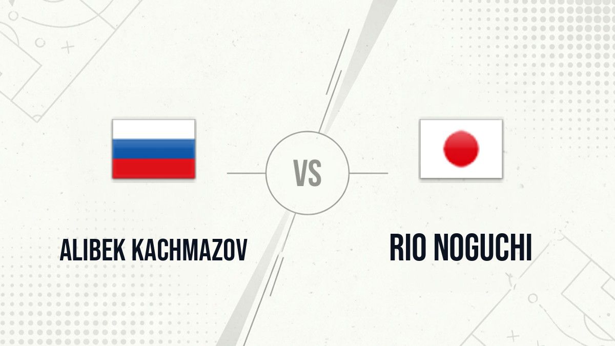 Pronostic Alibek Kachmazov Rio Noguchi