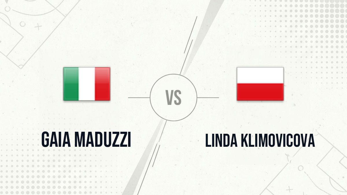 Pronostic Gaia Maduzzi Linda Klimovicova