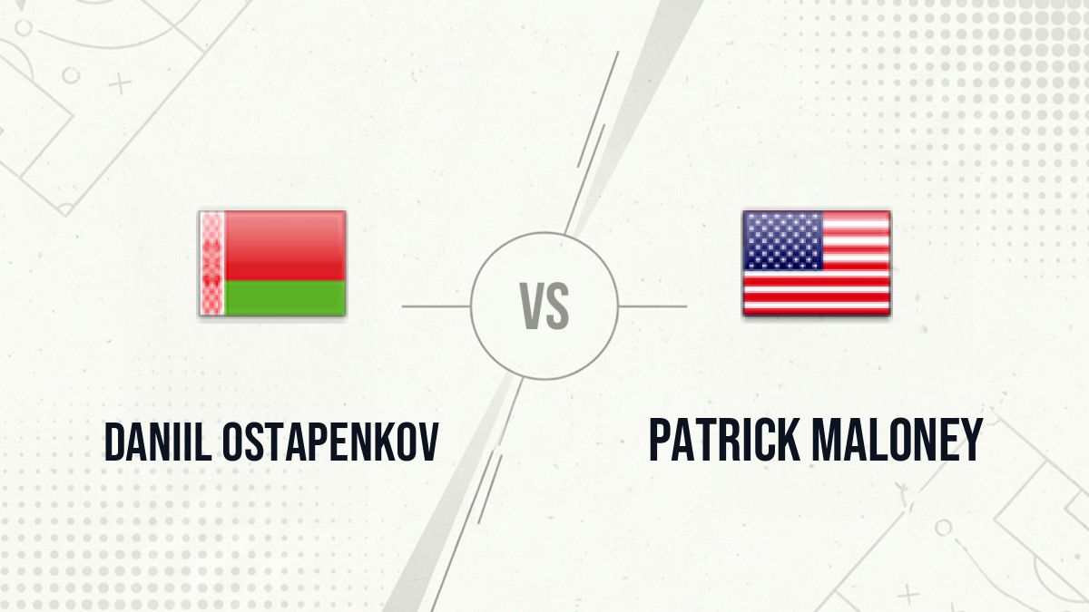 Pronostic Daniil Ostapenkov Patrick Maloney
