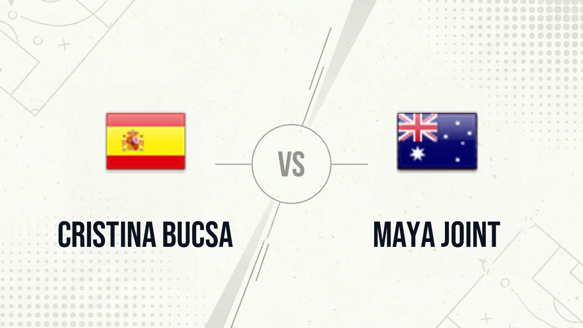 Pronostic Cristina Bucsa Maya Joint