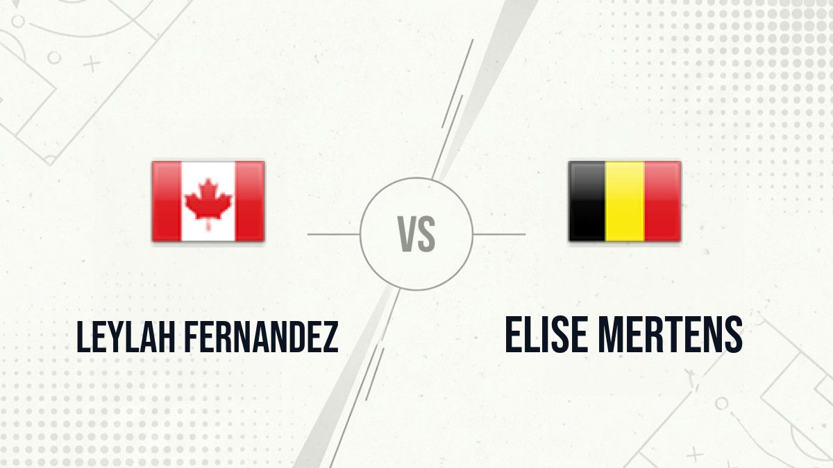 Pronostic Leylah Fernandez Elise Mertens