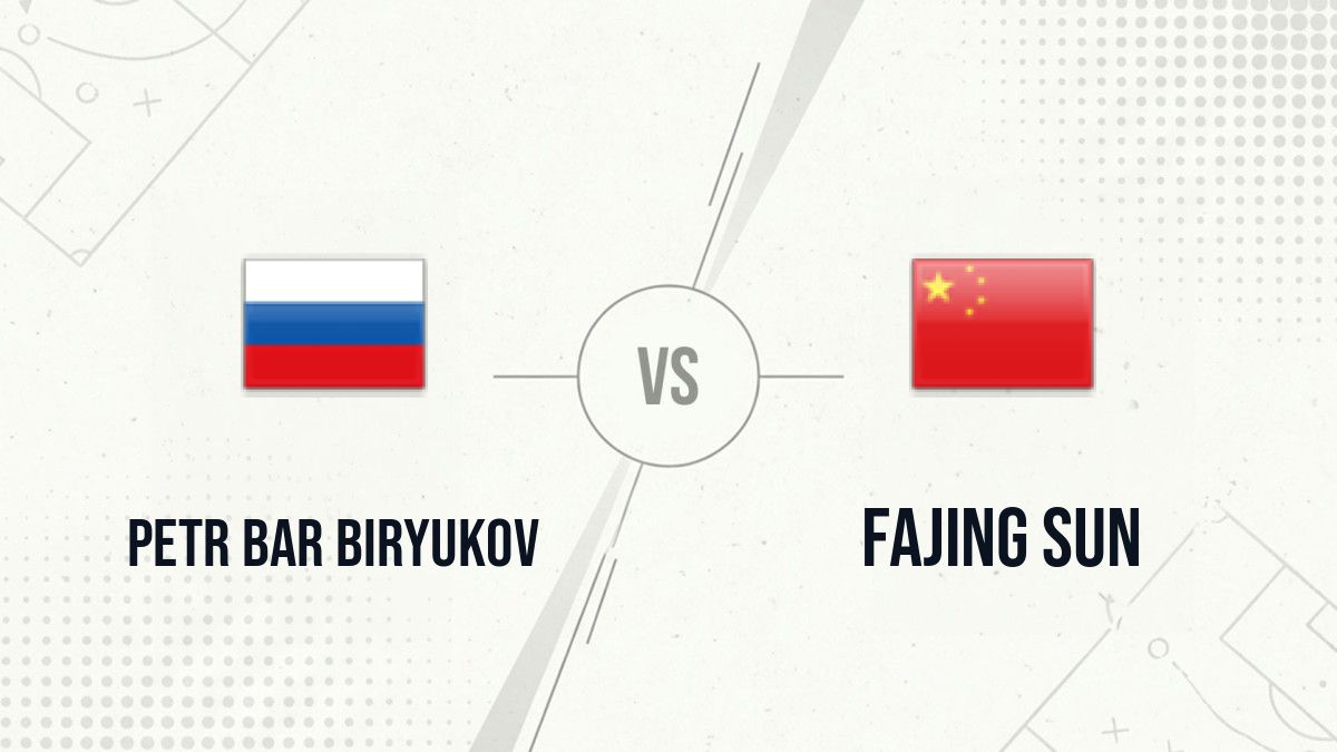 Pronostic Petr Bar Biryukov Fajing Sun