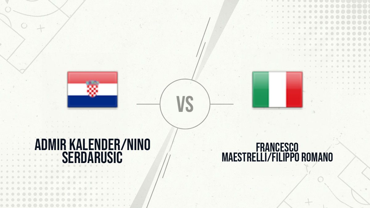 Pronostic Admir Kalender/Nino Serdarusic Francesco Maestrelli/Filippo Romano