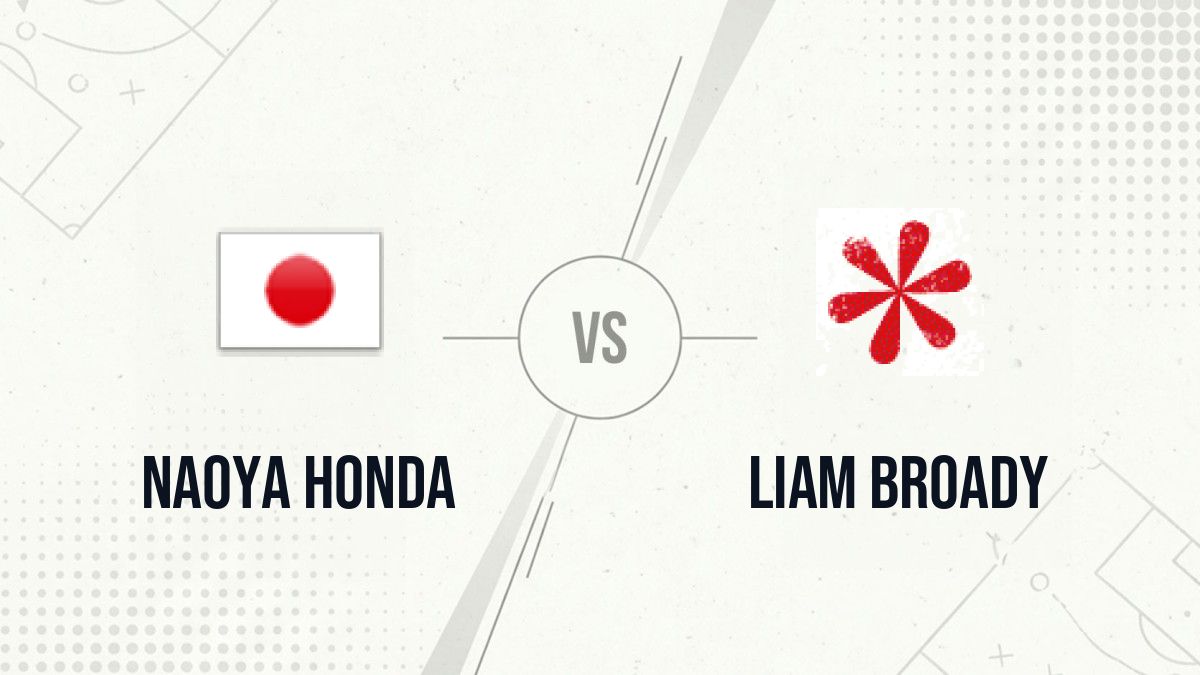 Pronostic Naoya Honda Liam Broady