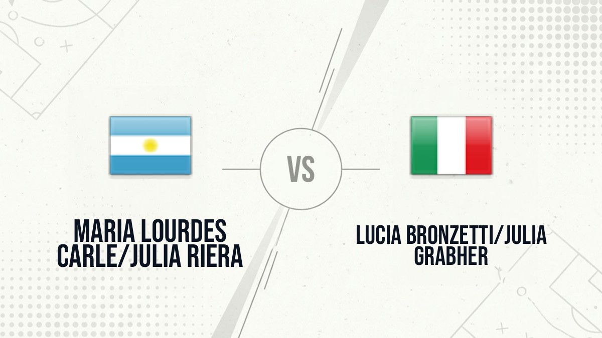 Pronostic Maria Lourdes Carle/Julia Riera Lucia Bronzetti/Julia Grabher