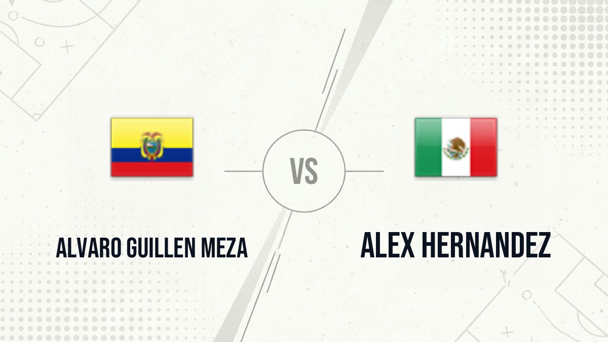 Pronostic Alvaro Guillen Meza Alex Hernandez