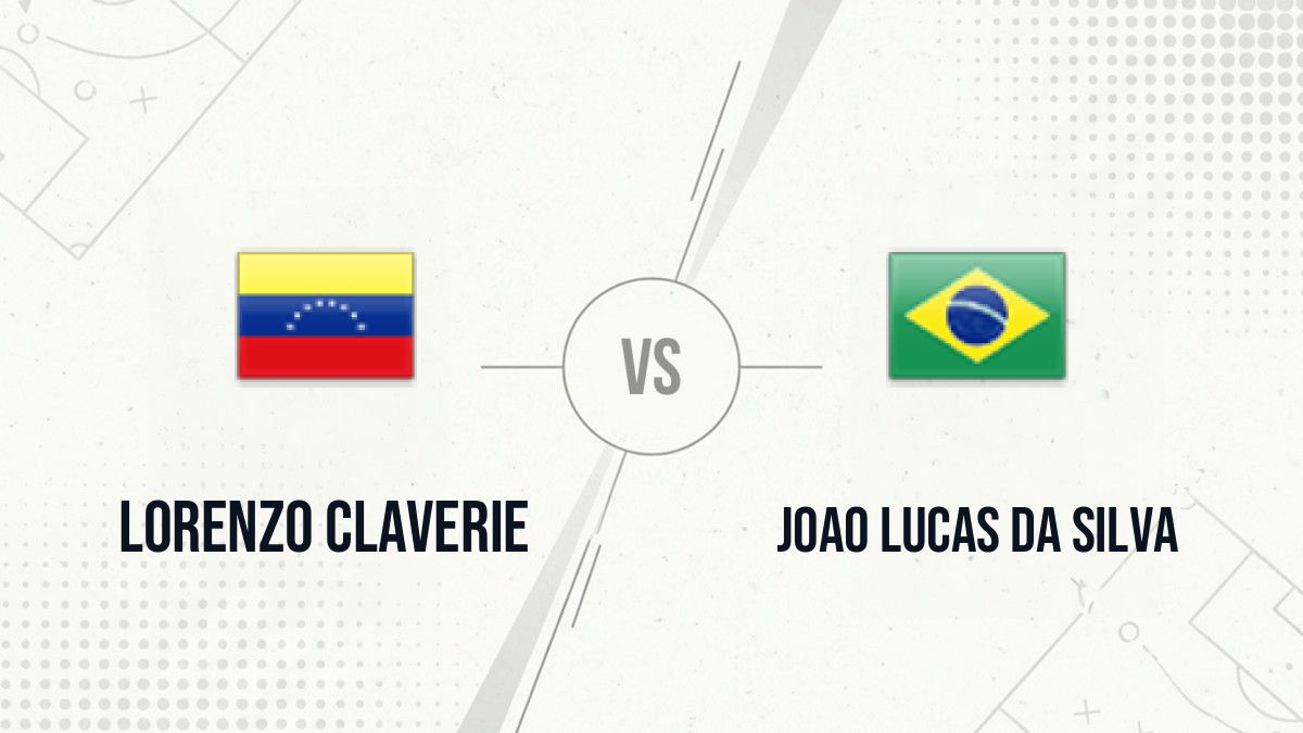 Pronostic Lorenzo Claverie Joao Lucas Da Silva