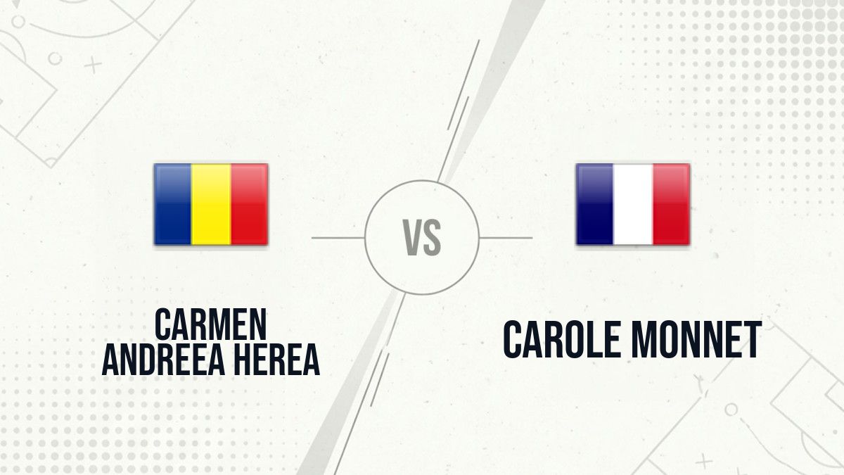 Pronostic Carmen Andreea Herea Carole Monnet