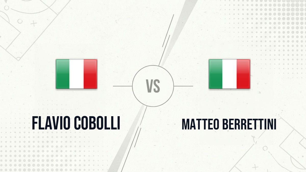 Pronostic Flavio Cobolli Matteo Berrettini