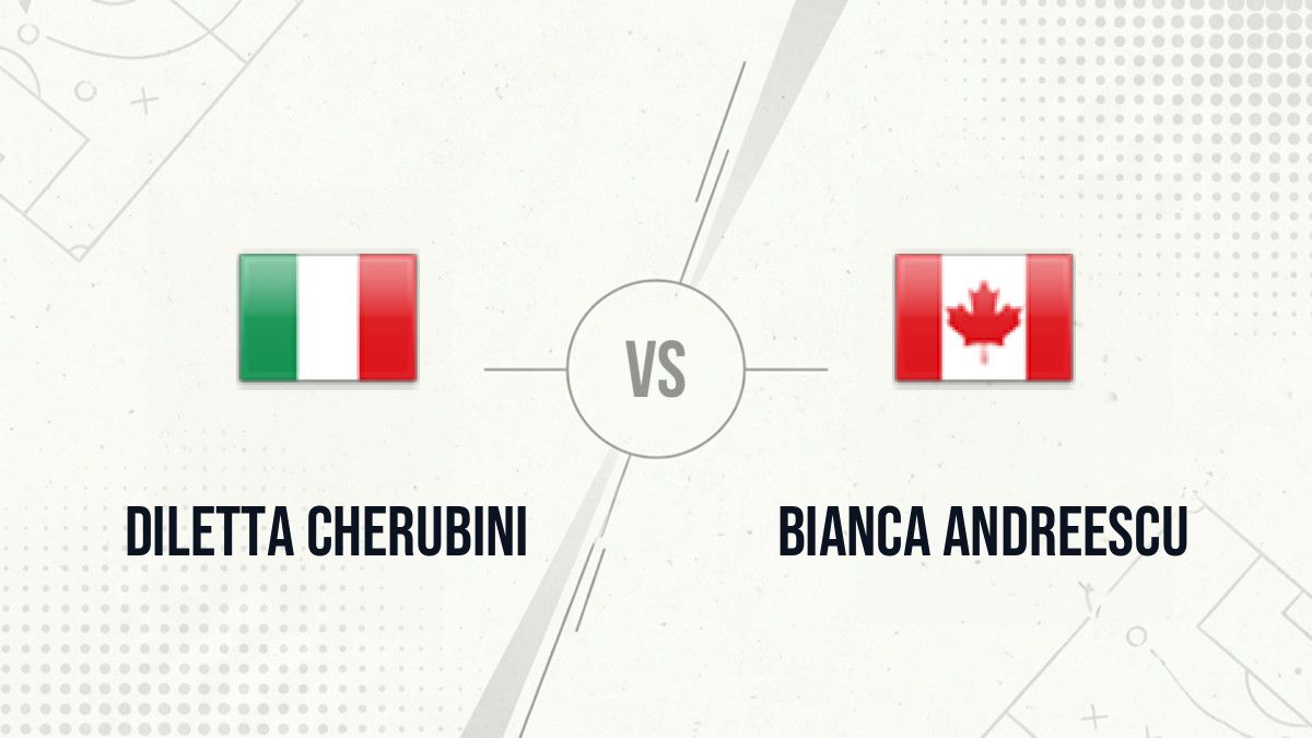Pronostic Diletta Cherubini Bianca Andreescu