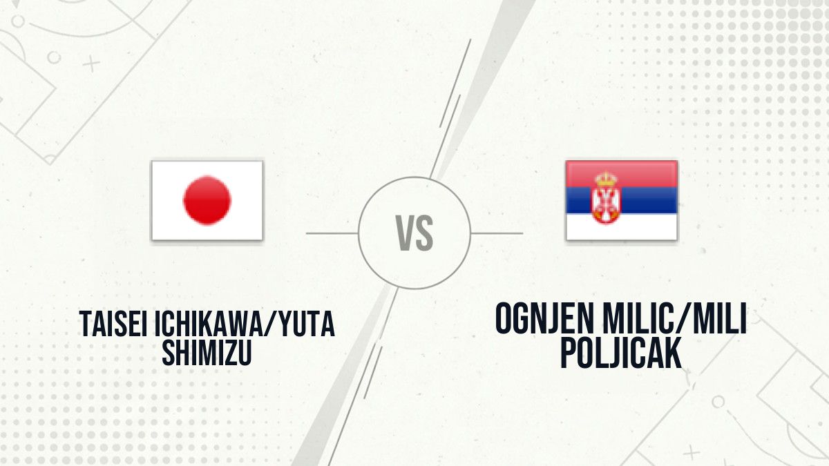 Pronostic Taisei Ichikawa/Yuta Shimizu Ognjen Milic/Mili Poljicak