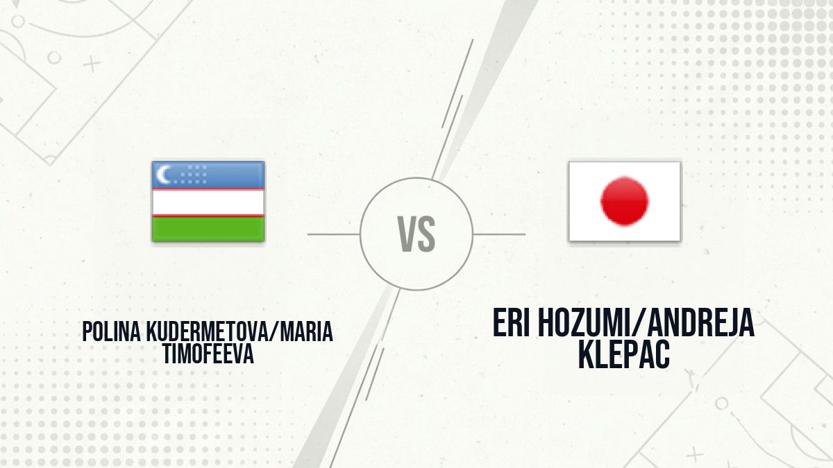 Pronostic Polina Kudermetova/Maria Timofeeva Eri Hozumi/Andreja Klepac