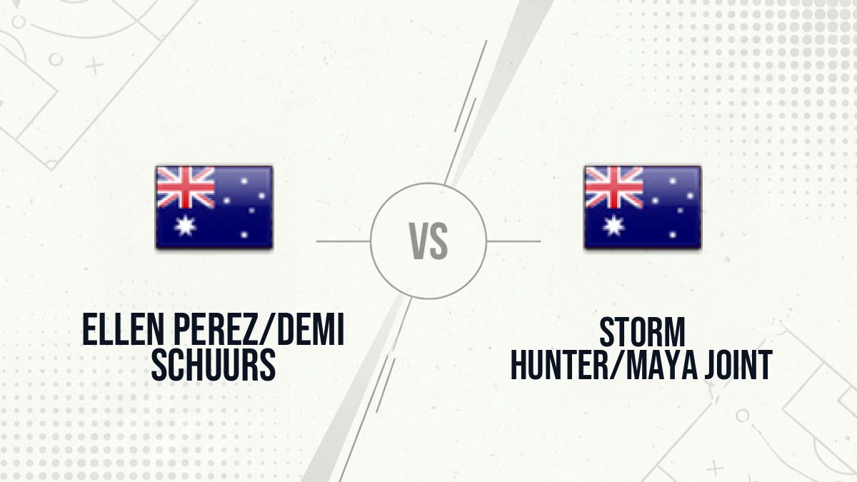 Pronostic Ellen Perez/Demi Schuurs Storm Hunter/Maya Joint