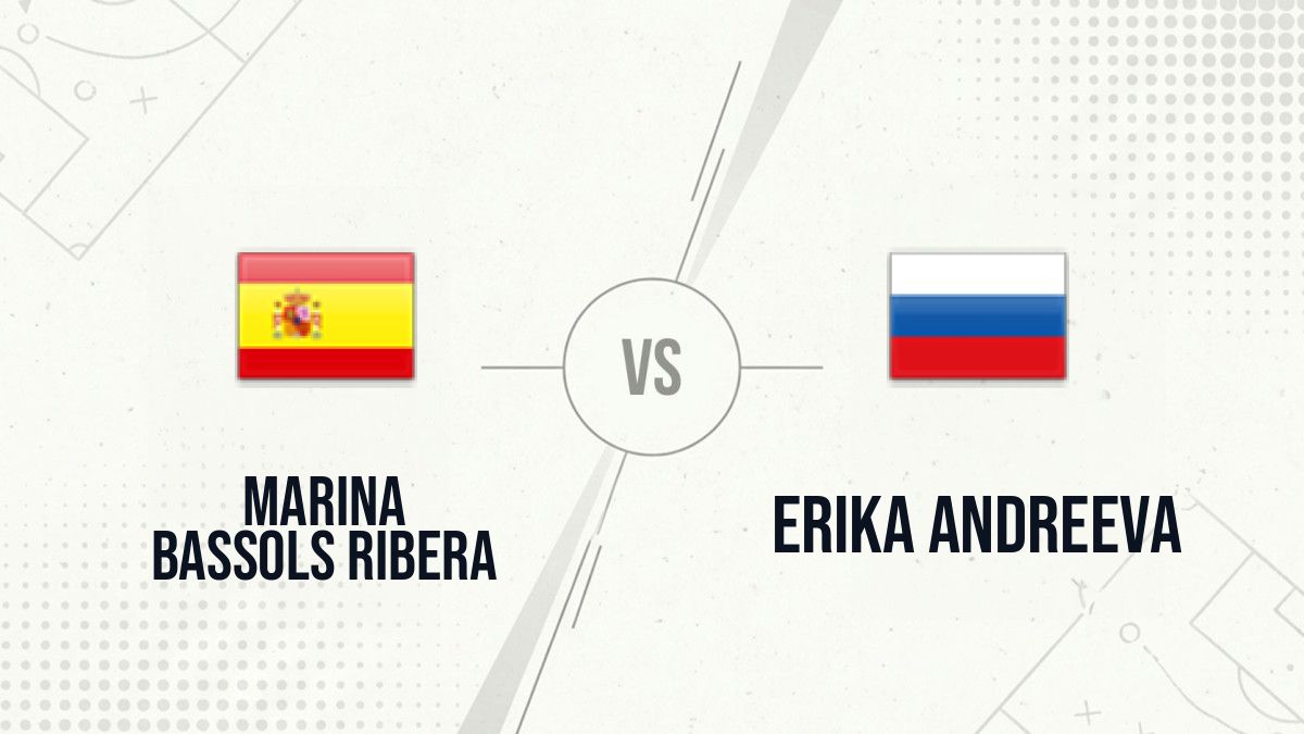 Pronostic Marina Bassols Ribera Erika Andreeva