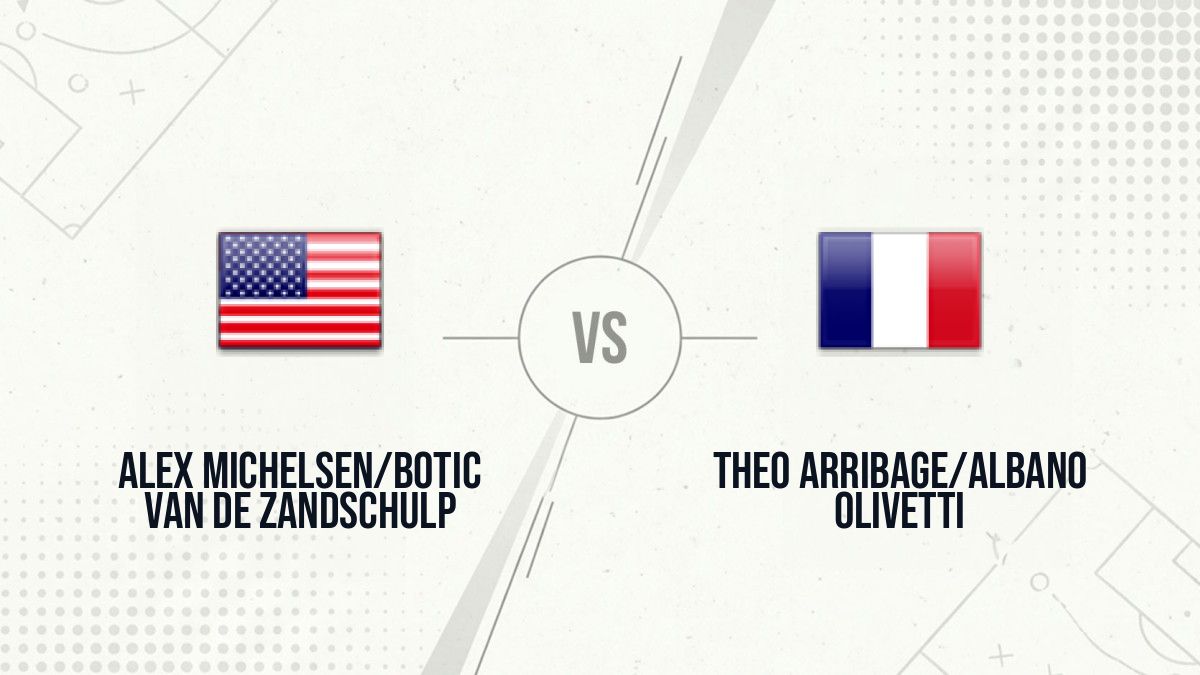 Pronostic Alex Michelsen/Botic van de Zandschulp Theo Arribage/Albano Olivetti