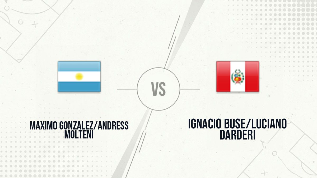 Pronostic Maximo Gonzalez/Andress Molteni Ignacio Buse/Luciano Darderi