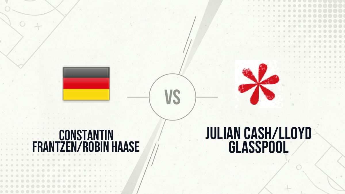 Pronostic Constantin Frantzen/Robin Haase Julian Cash/Lloyd Glasspool