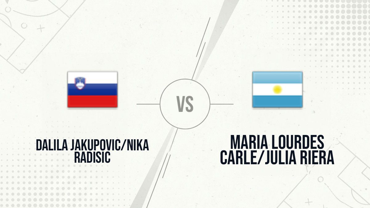 Pronostic Dalila Jakupovic/Nika Radisic Maria Lourdes Carle/Julia Riera
