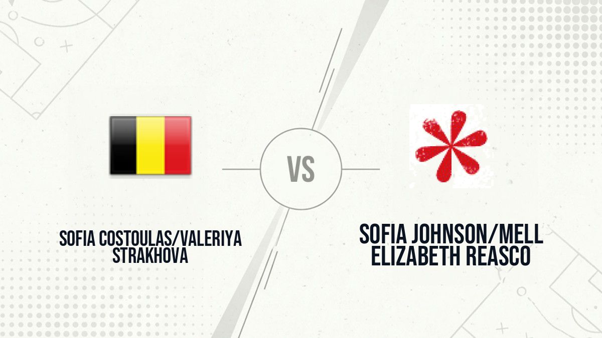 Pronostic Sofia Costoulas/Valeriya Strakhova Sofia Johnson/Mell Elizabeth Reasco