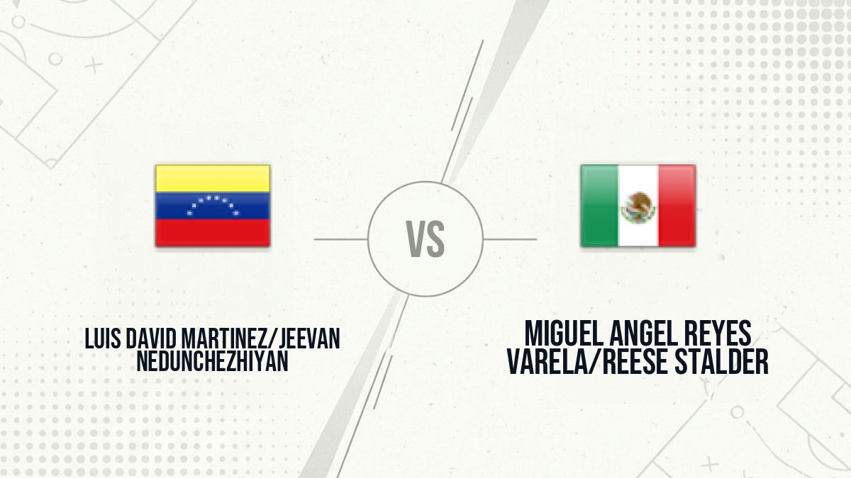 Pronostic Luis David Martinez/Jeevan Nedunchezhiyan Miguel Angel Reyes Varela/Reese Stalder