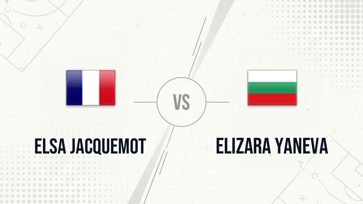 Pronostic Elsa Jacquemot Elizara Yaneva