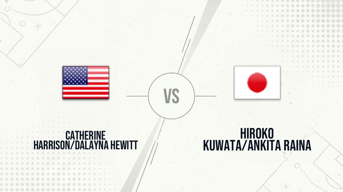 Pronostic Catherine Harrison/Dalayna Hewitt Hiroko Kuwata/Ankita Raina