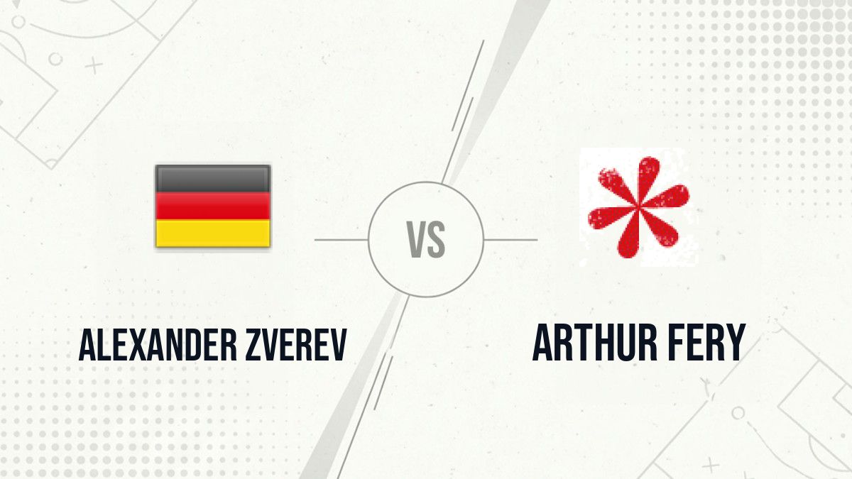 Pronostic Alexander Zverev Arthur Fery