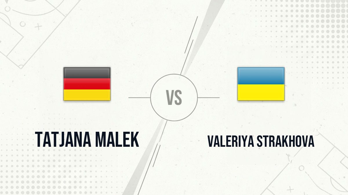 Pronostic Tatjana Malek Valeriya Strakhova