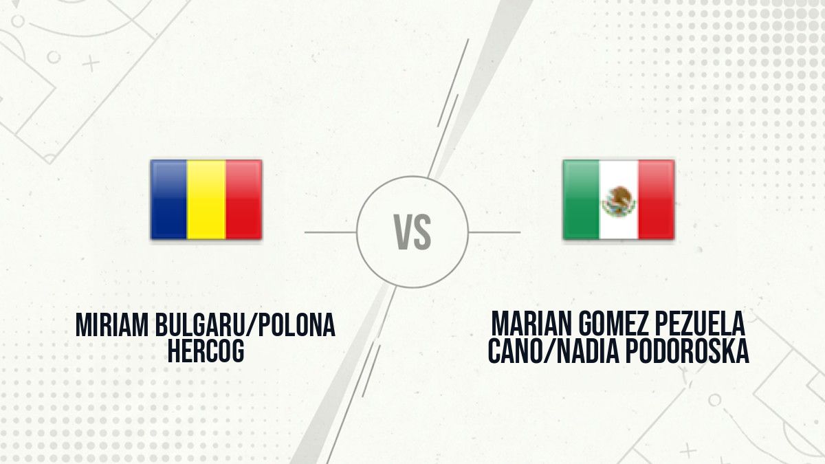 Pronostic Miriam Bulgaru/Polona Hercog Marian Gomez Pezuela Cano/Nadia Podoroska