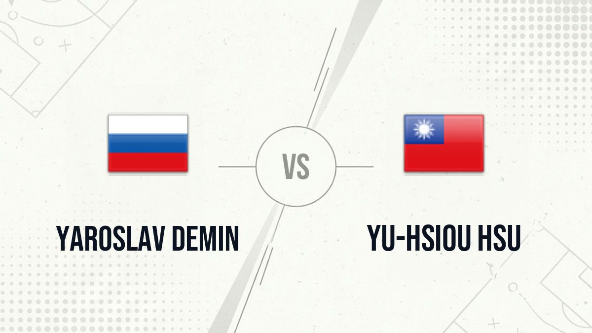 Pronostic Yaroslav Demin Yu-Hsiou Hsu