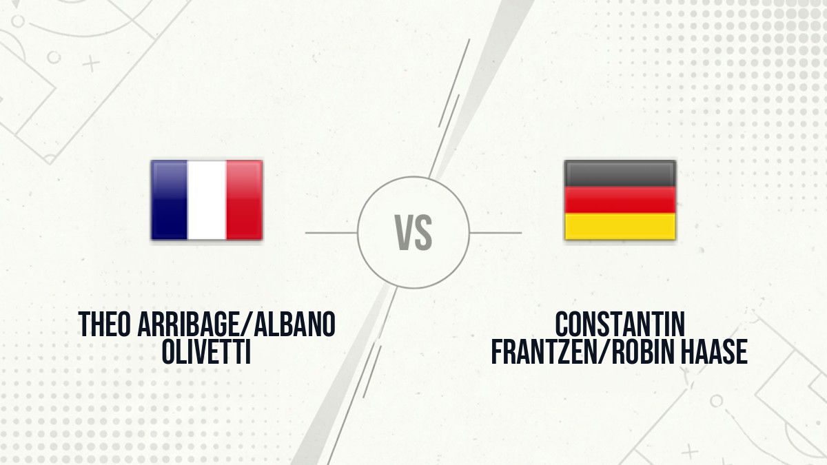 Pronostic Theo Arribage/Albano Olivetti Constantin Frantzen/Robin Haase